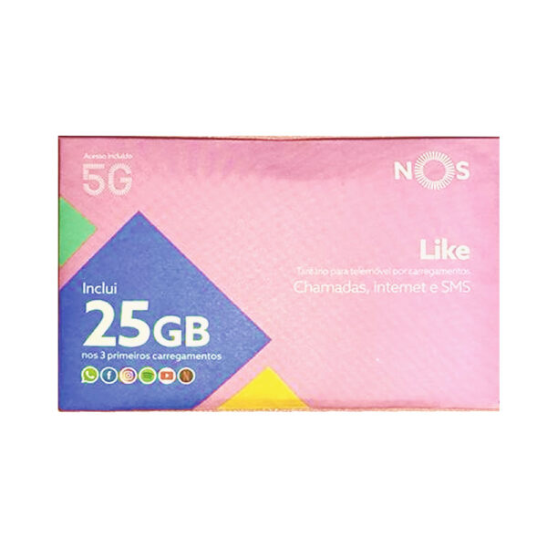 Cartão NOS Like 25GB