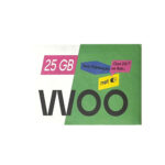 Cartão WOO 25GB